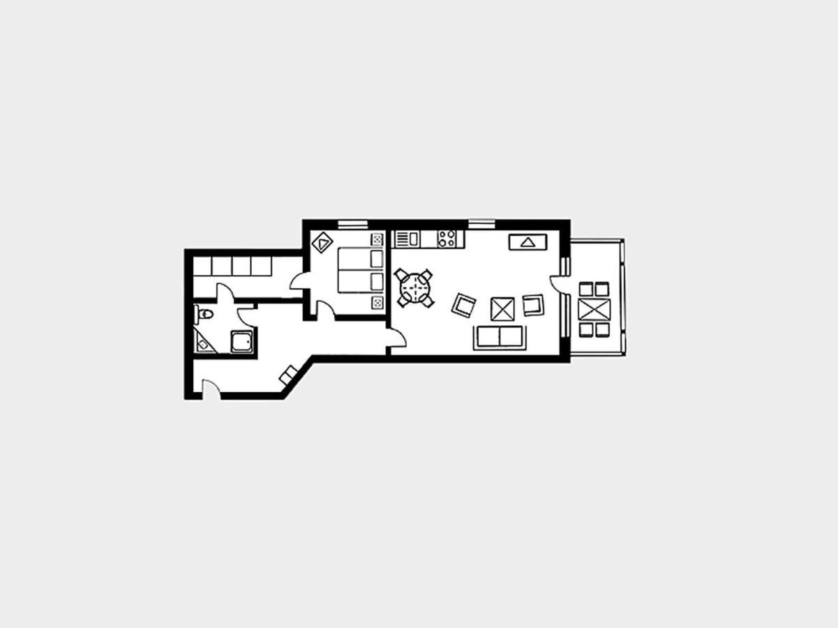 Strandvillen Binz - Ferienwohnung Mit Meerblick, 1 Schlafzimmer Und Balkon Sv-759 Exterior photo